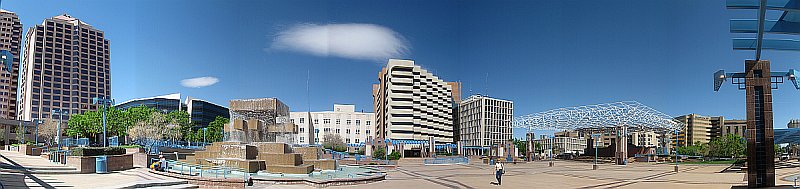 USA - Albuquerque NM - City Centre Panoramic (24 Apr 2009)